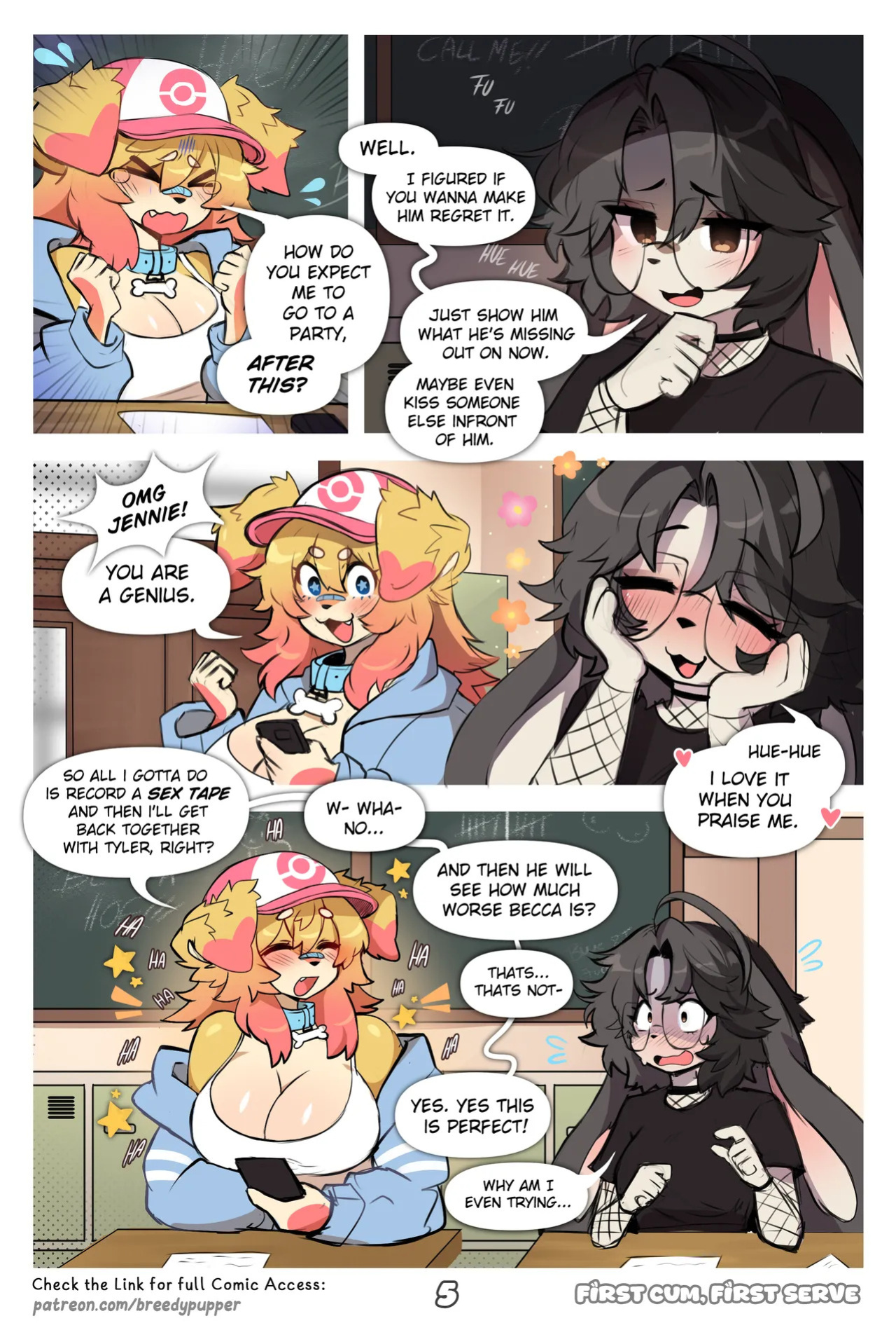 [Breedypupper] First Cum, First Serve! (Ongoing)