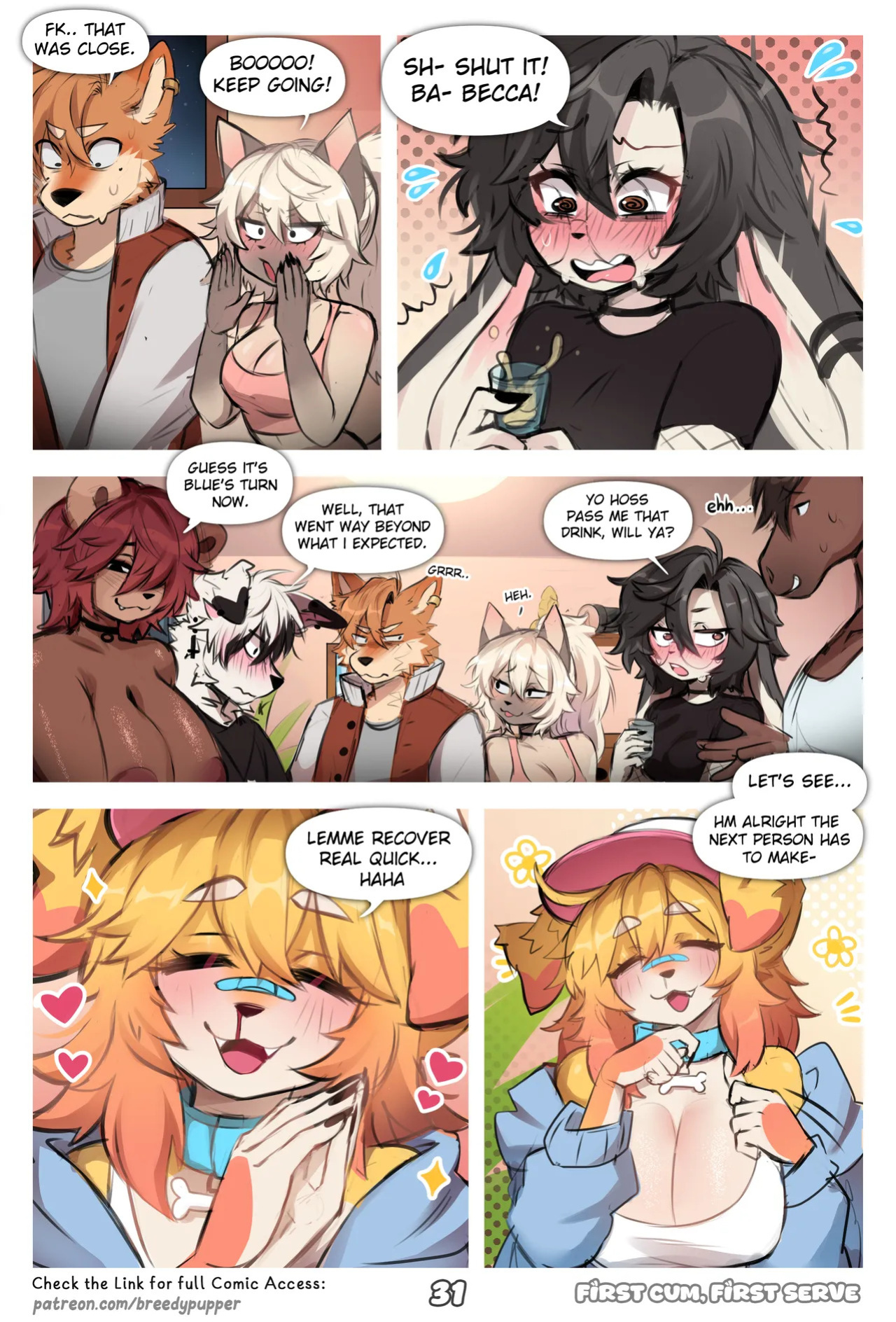 [Breedypupper] First Cum, First Serve! (Ongoing)