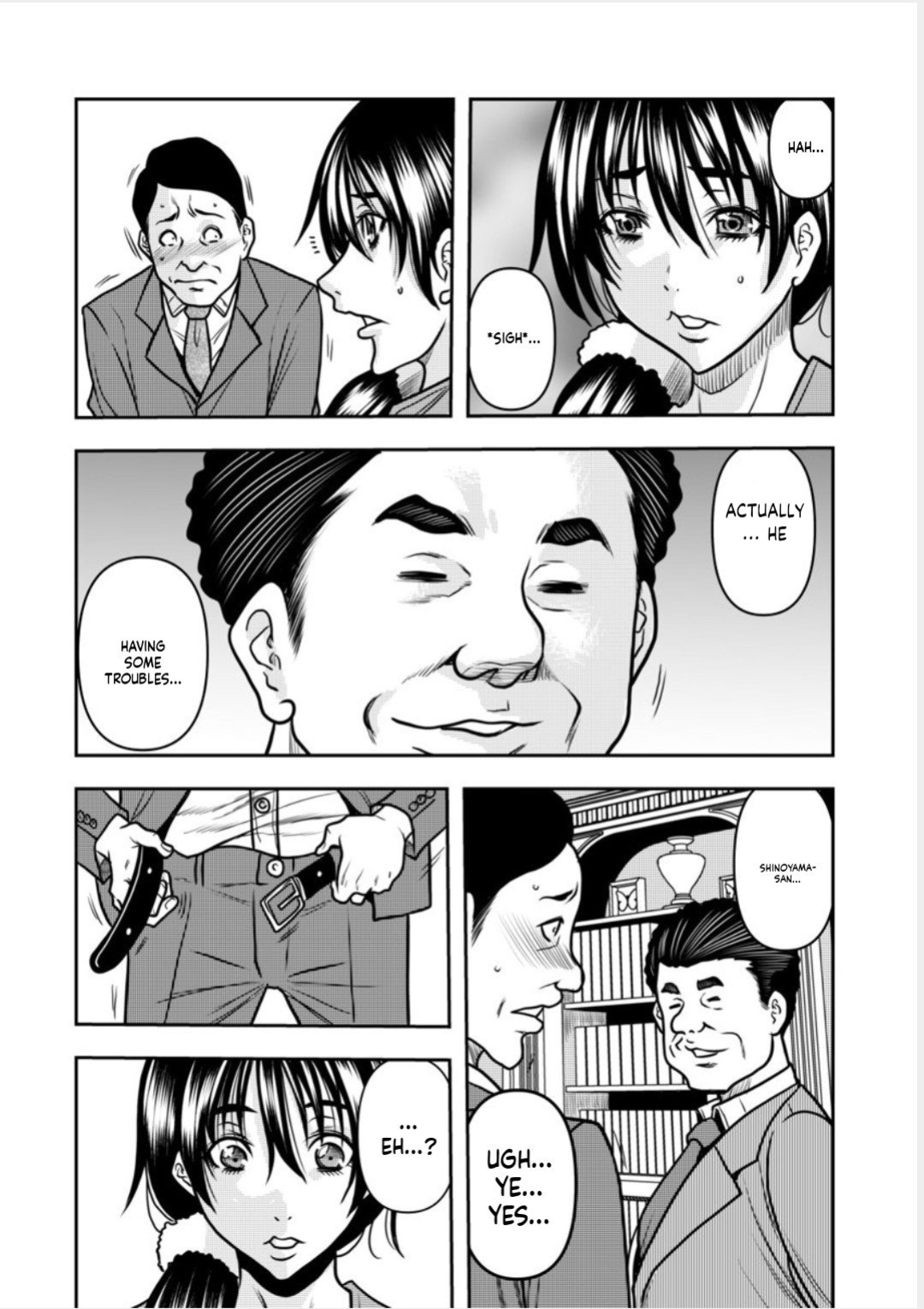 [Random_Scan] [tachibana naoki] Contract wife - The days of being embraced by her husband's boss began for her husband - 9 [English]