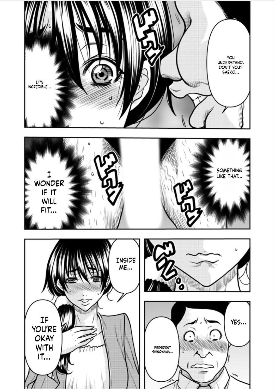 [Random_Scan] [tachibana naoki] Contract wife - The days of being embraced by her husband's boss began for her husband - 9 [English]