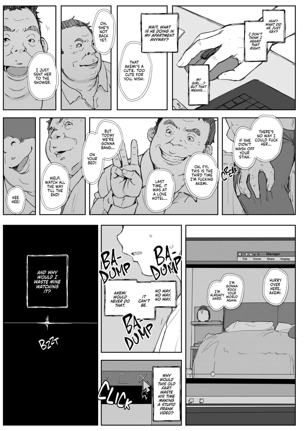[Arakureta Monotachi (Arakure)] Kimi no Kanojo Yokatta yo. Meganekko NTR Tanpenshuu | Your Girl's a Good Lay [English] [J18] [Decensored] [Digital]