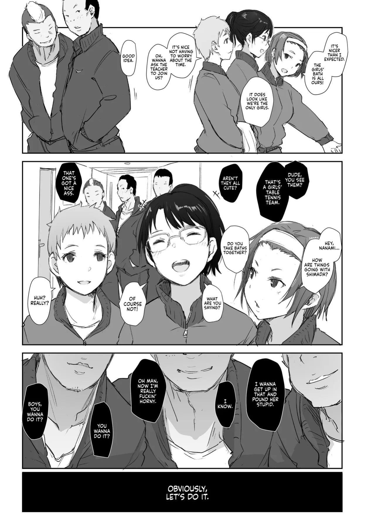[Arakureta Monotachi (Arakure)] Kimi no Kanojo Yokatta yo. Meganekko NTR Tanpenshuu | Your Girl's a Good Lay [English] [J18] [Decensored] [Digital]