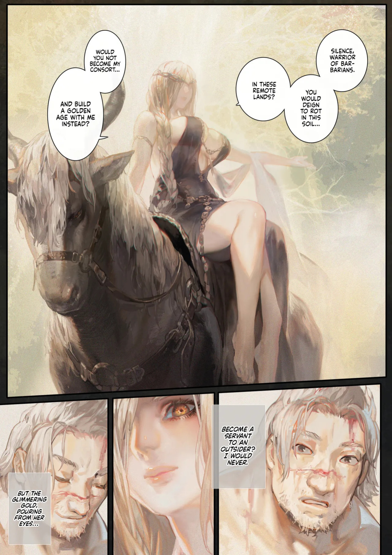 [Aoin no Junreibi (Aoin)] Eien no Megami Marika | Queen Marika the Eternal (Elden Ring) [English] [Summer Salt] [Decensored] [Digital]