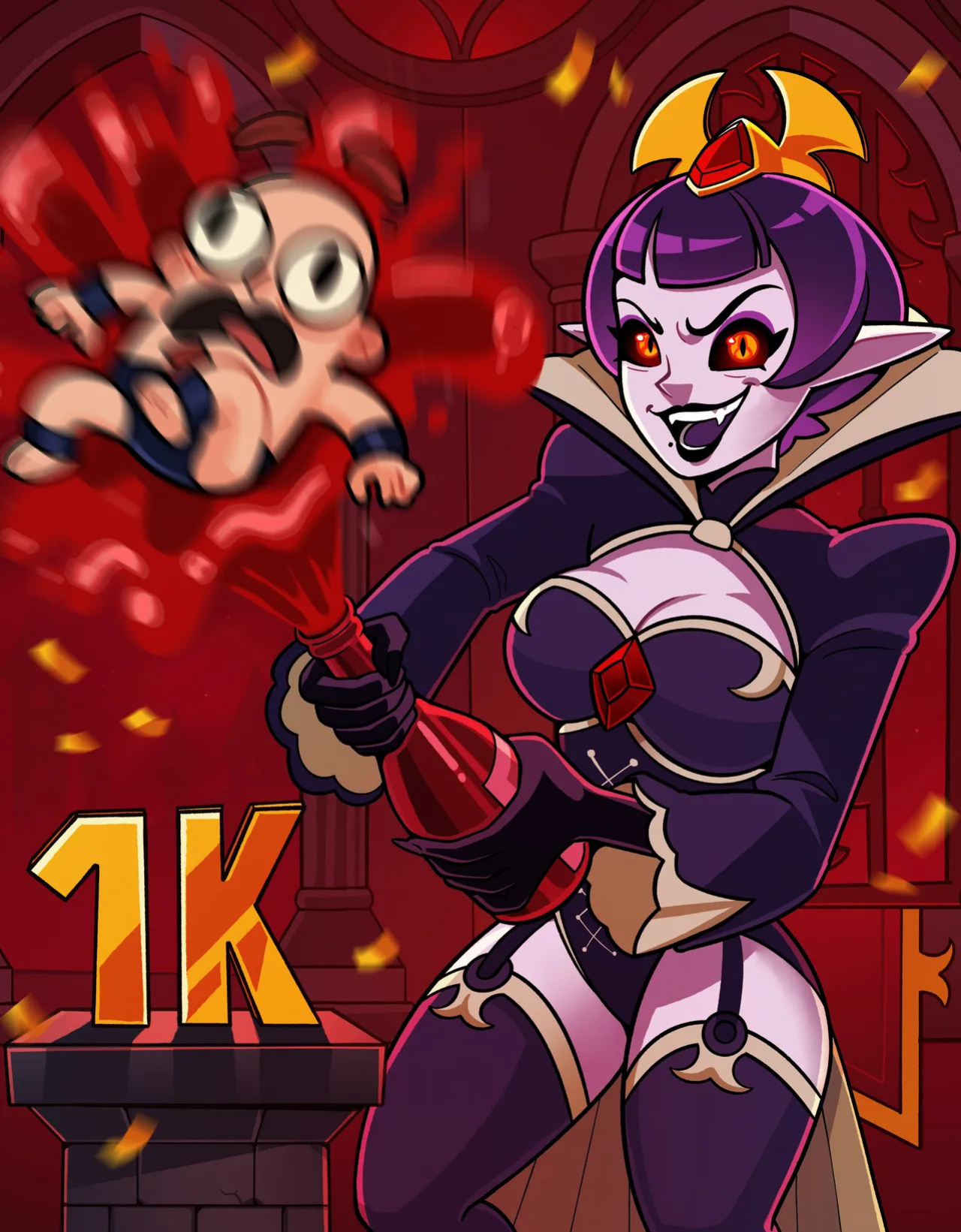 PlayGLAD character queen