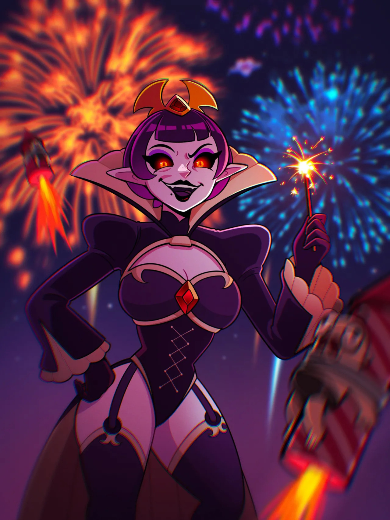 PlayGLAD character queen