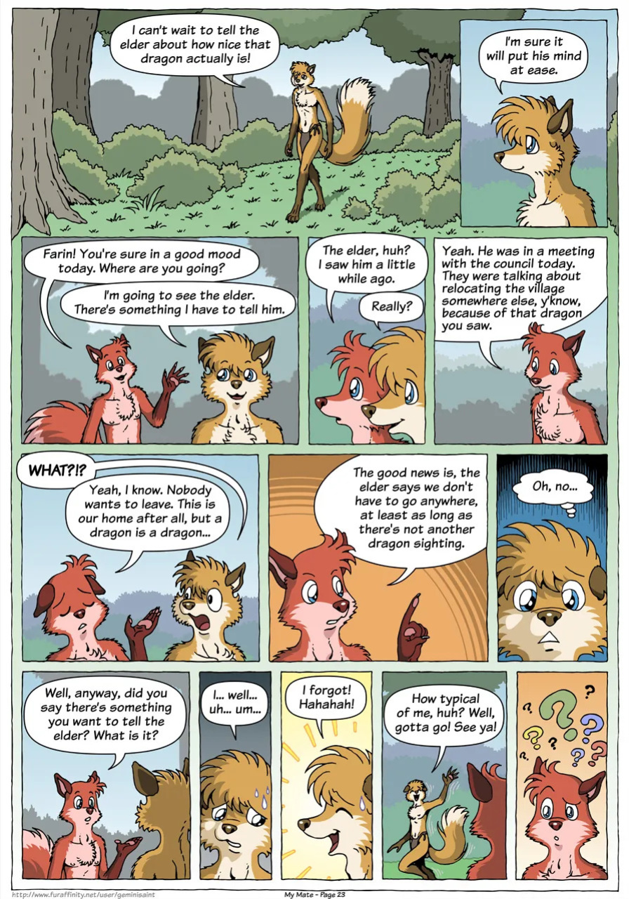 [GeminiSaint] My Mate. Chapter 1 - 6 (Ongoing)