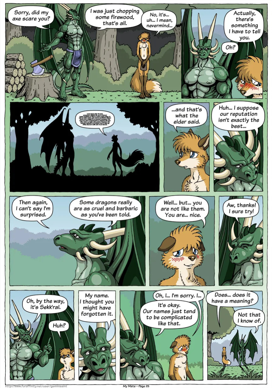 [GeminiSaint] My Mate. Chapter 1 - 6 (Ongoing)