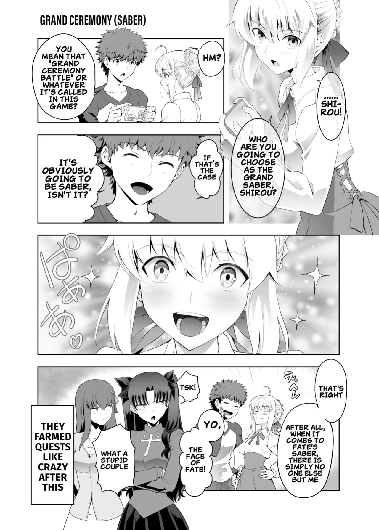 [CRAZY CLOVER CLUB (Kuroha Nue)] Collection 106 (Fatestay night) [Digital] (English)