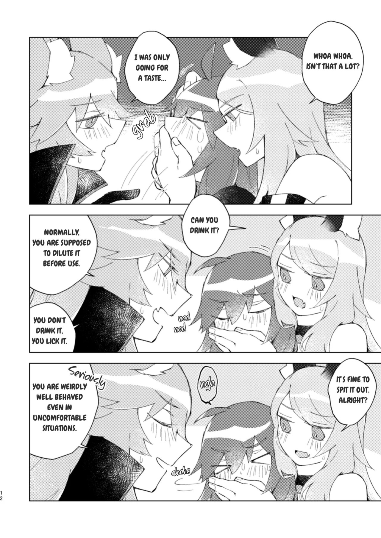[Pachi Denki (Shiraishi Kuro)] Iya ja Nai kara Komatteru no! (Fate-Grand Order) [English][Prism Translates][Digital]