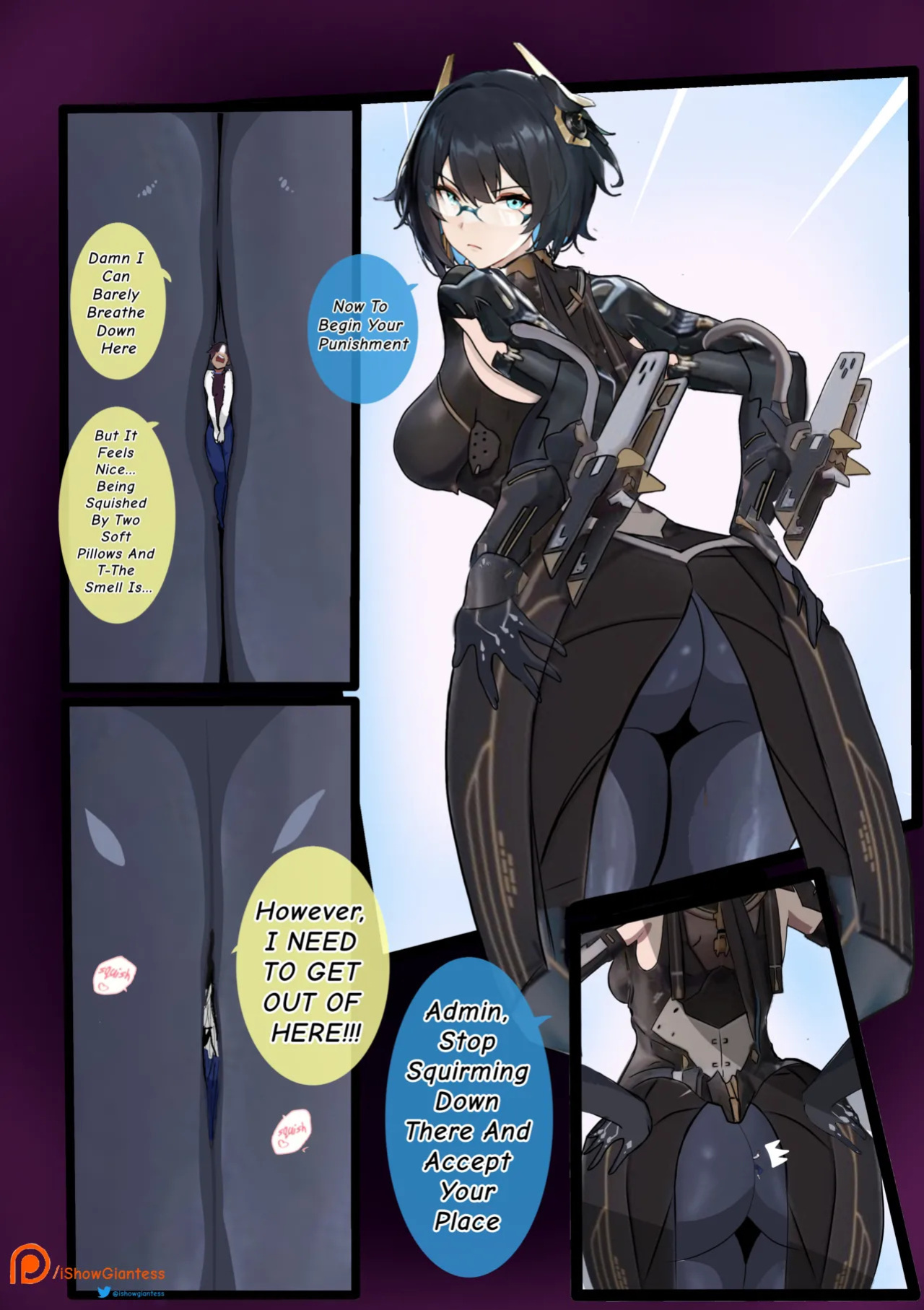 [iShowGiantess] Soren in a Tiny Situation with his Modifiers