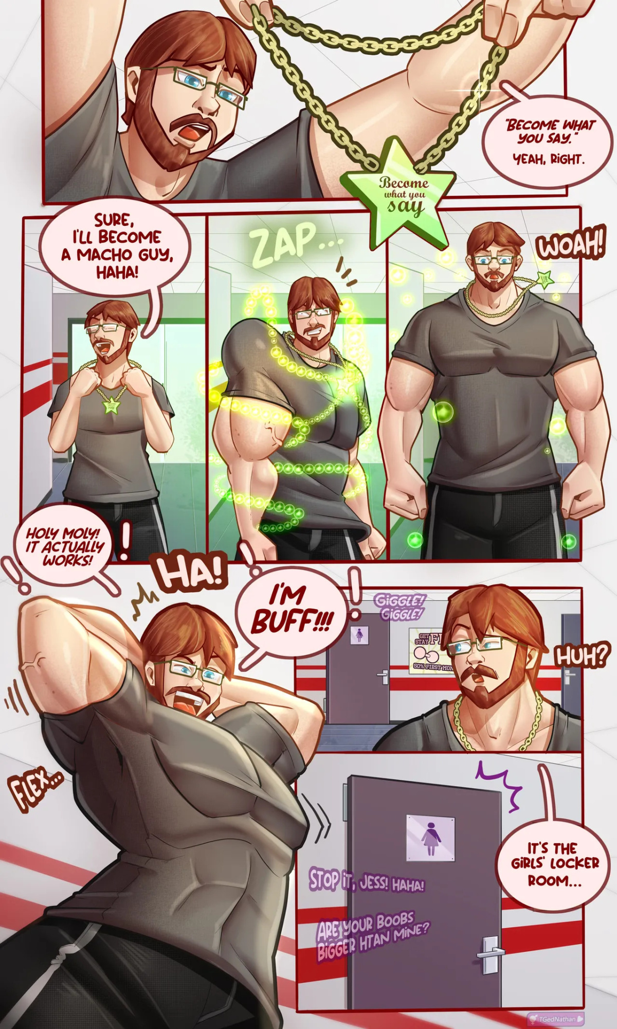 [TGedNathan] Become What You Say