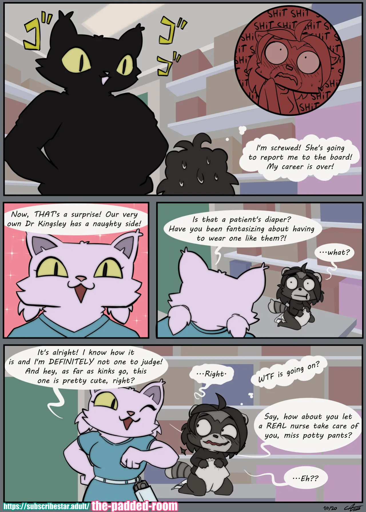[The Padded Room - Carotte666] - Stripes and Straps (Ongoing) [+ Extras]