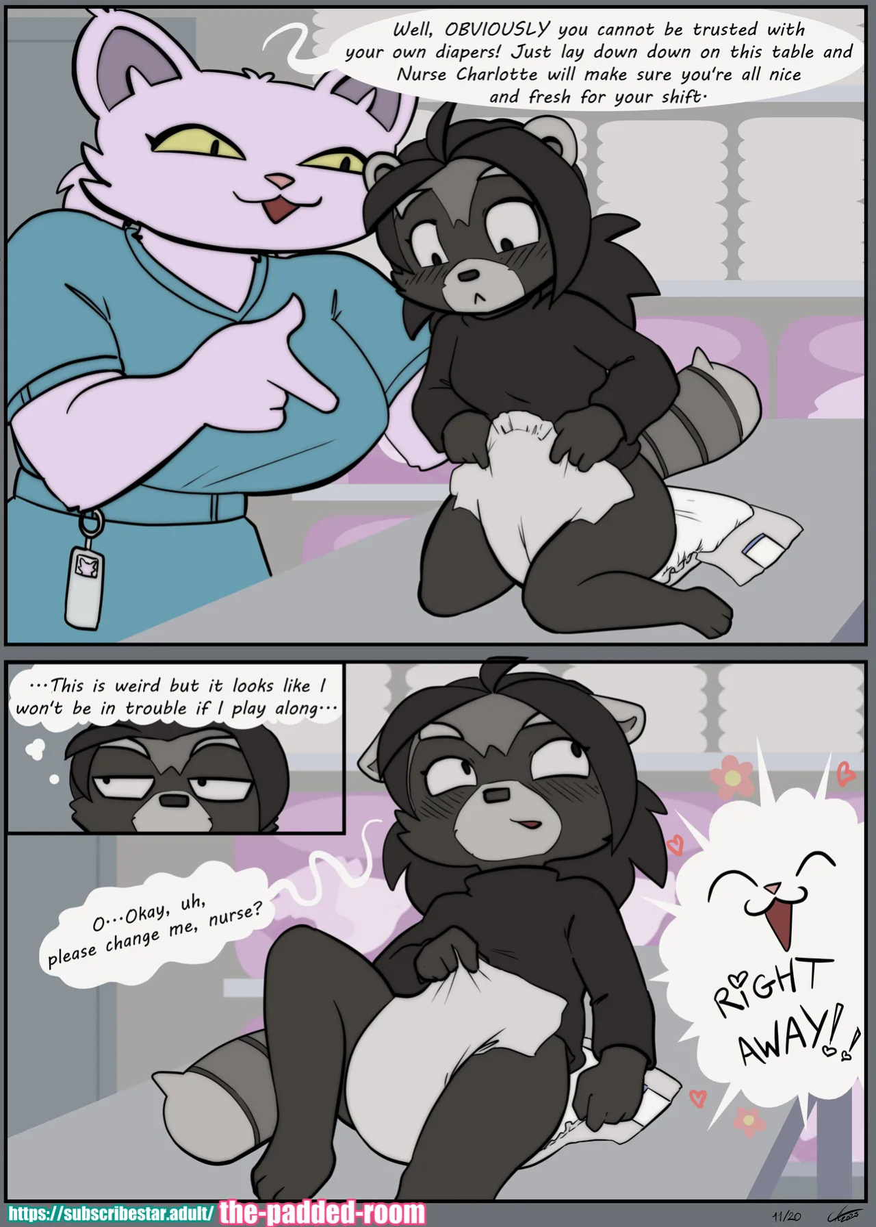 [The Padded Room - Carotte666] - Stripes and Straps (Ongoing) [+ Extras]
