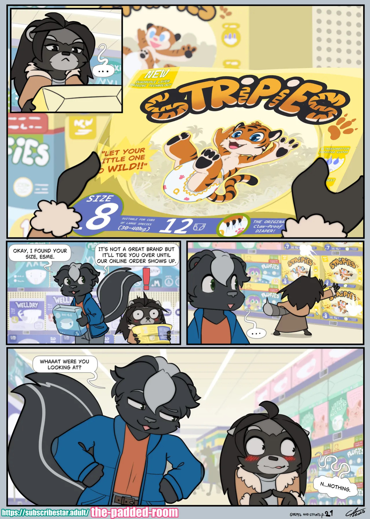 [The Padded Room - Carotte666] - Stripes and Straps (Ongoing) [+ Extras]
