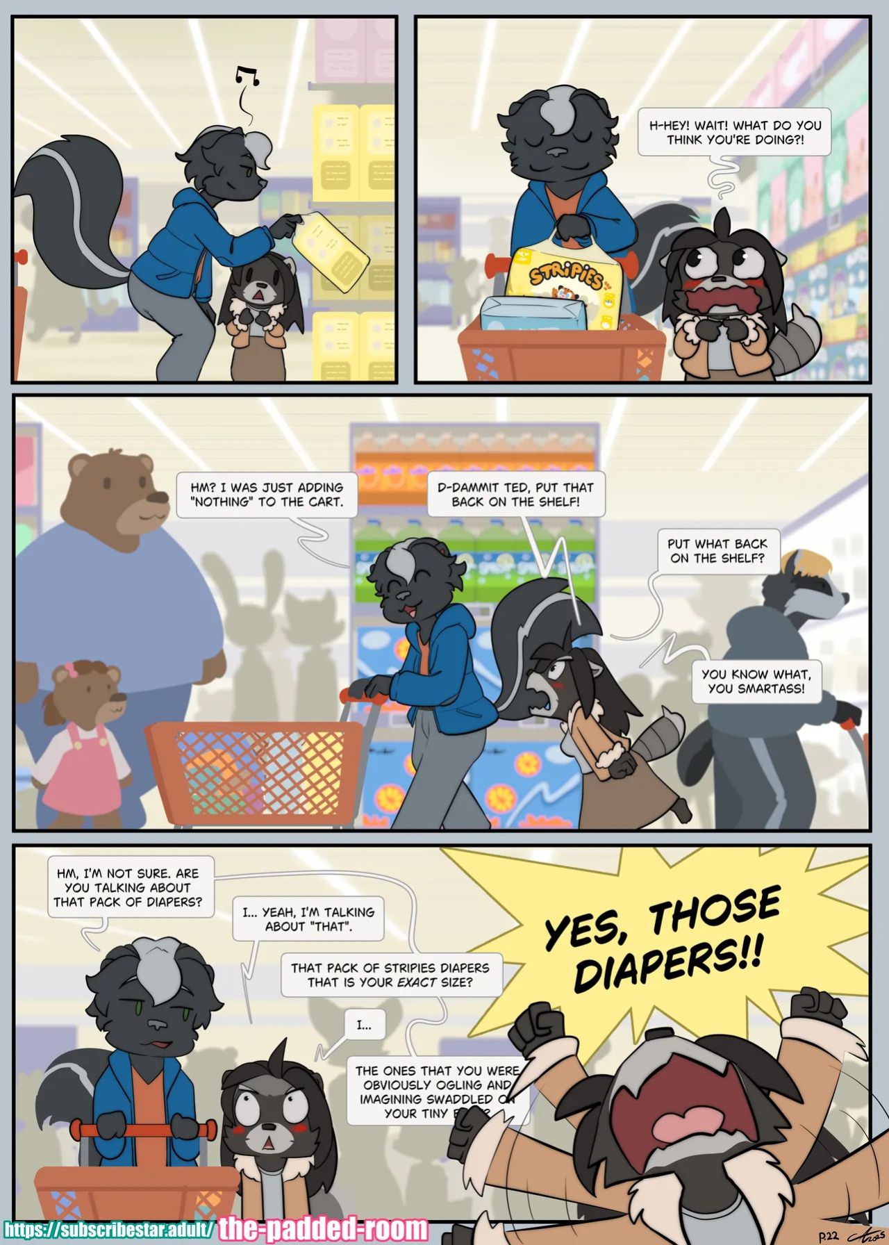 [The Padded Room - Carotte666] - Stripes and Straps (Ongoing) [+ Extras]