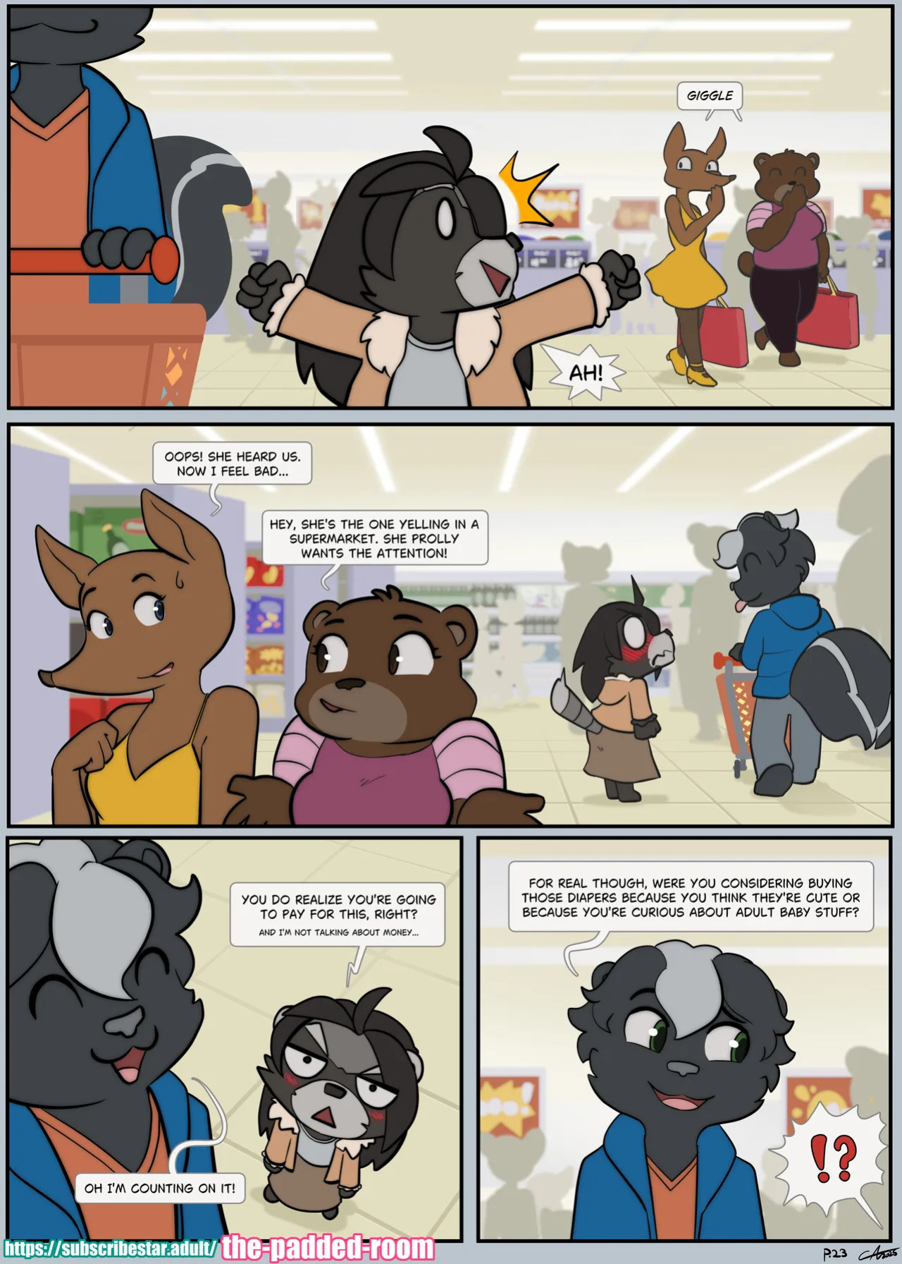 [The Padded Room - Carotte666] - Stripes and Straps (Ongoing) [+ Extras]