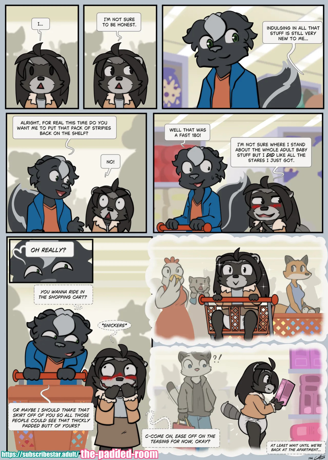 [The Padded Room - Carotte666] - Stripes and Straps (Ongoing) [+ Extras]