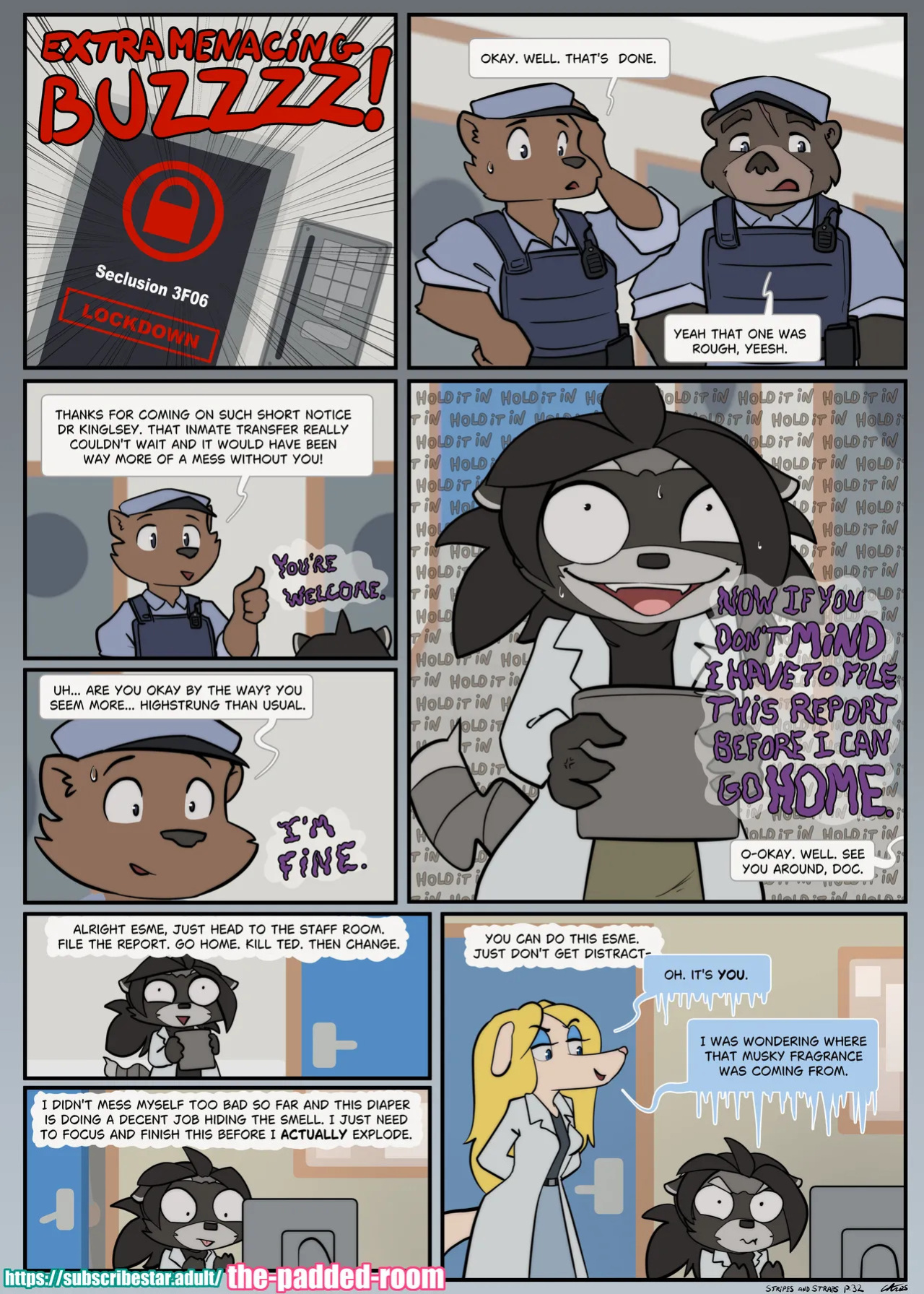 [The Padded Room - Carotte666] - Stripes and Straps (Ongoing) [+ Extras]