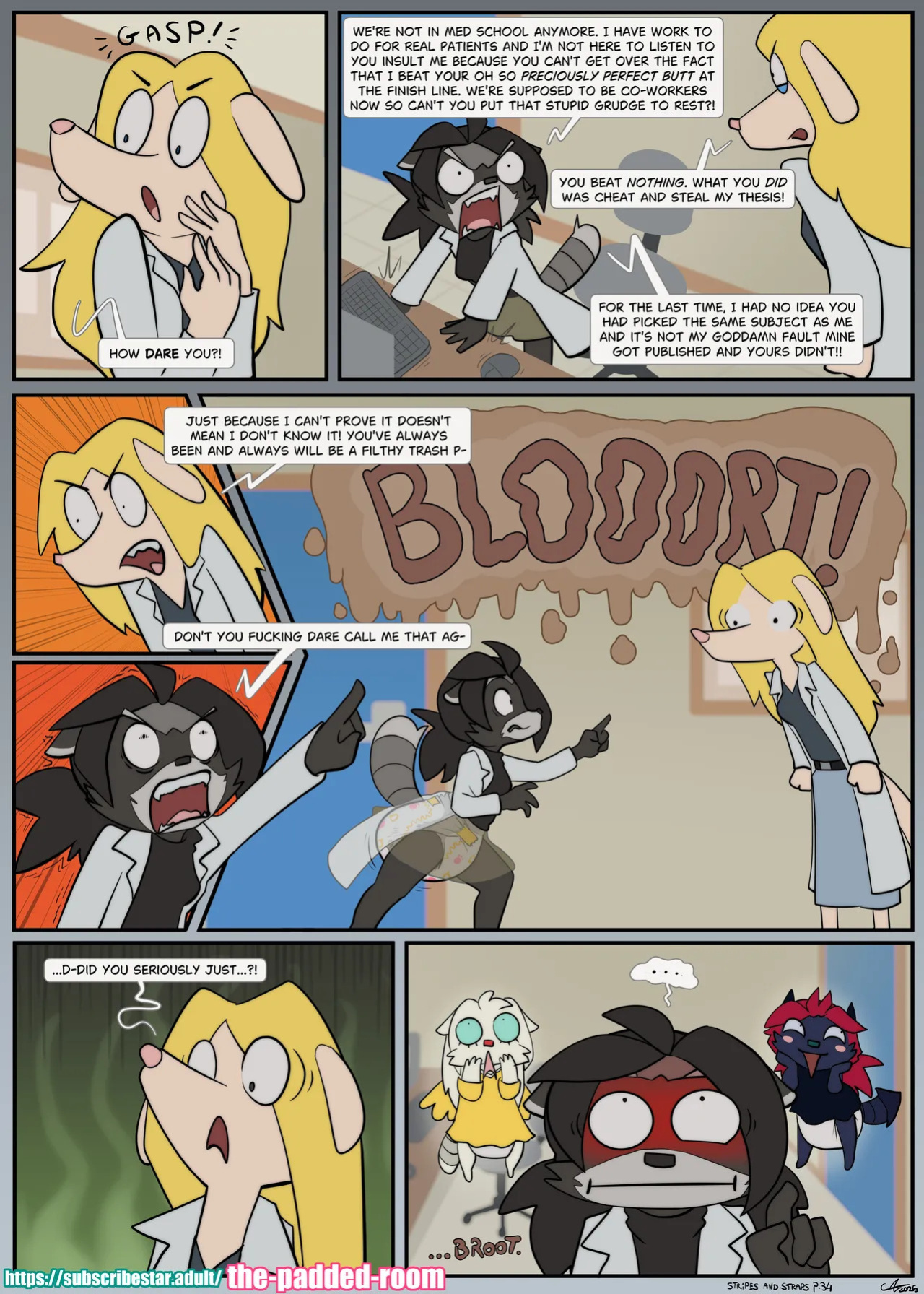 [The Padded Room - Carotte666] - Stripes and Straps (Ongoing) [+ Extras]