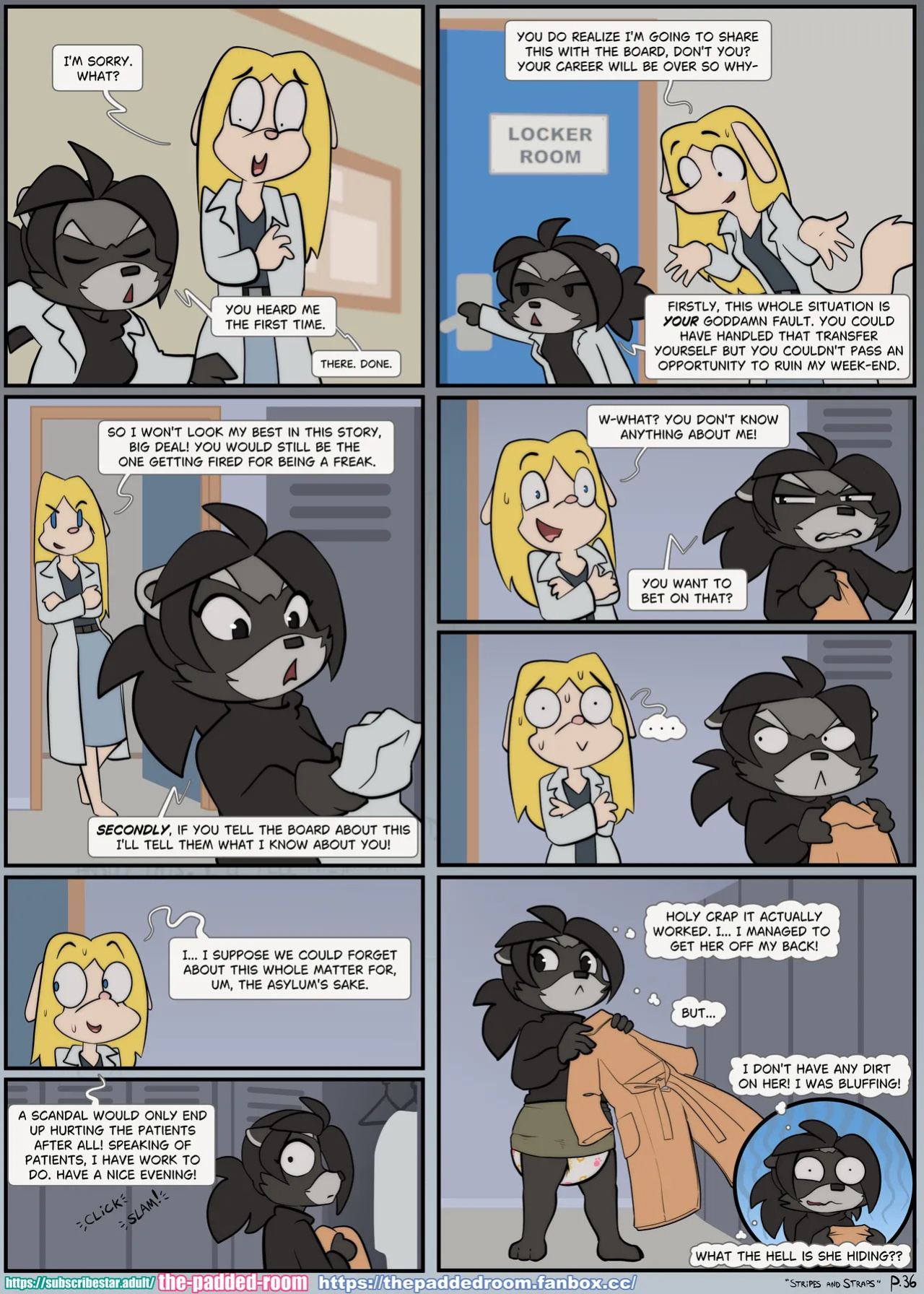 [The Padded Room - Carotte666] - Stripes and Straps (Ongoing) [+ Extras]
