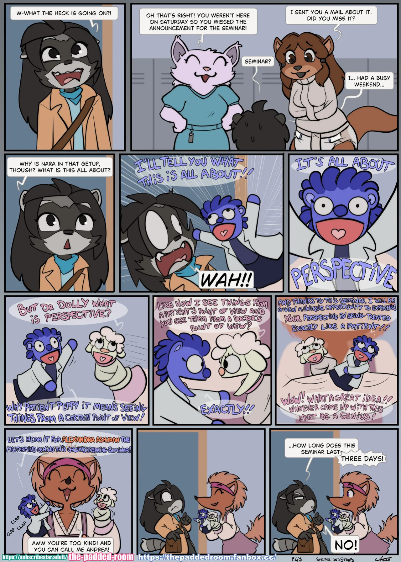 [The Padded Room - Carotte666] - Stripes and Straps (Ongoing) [+ Extras]