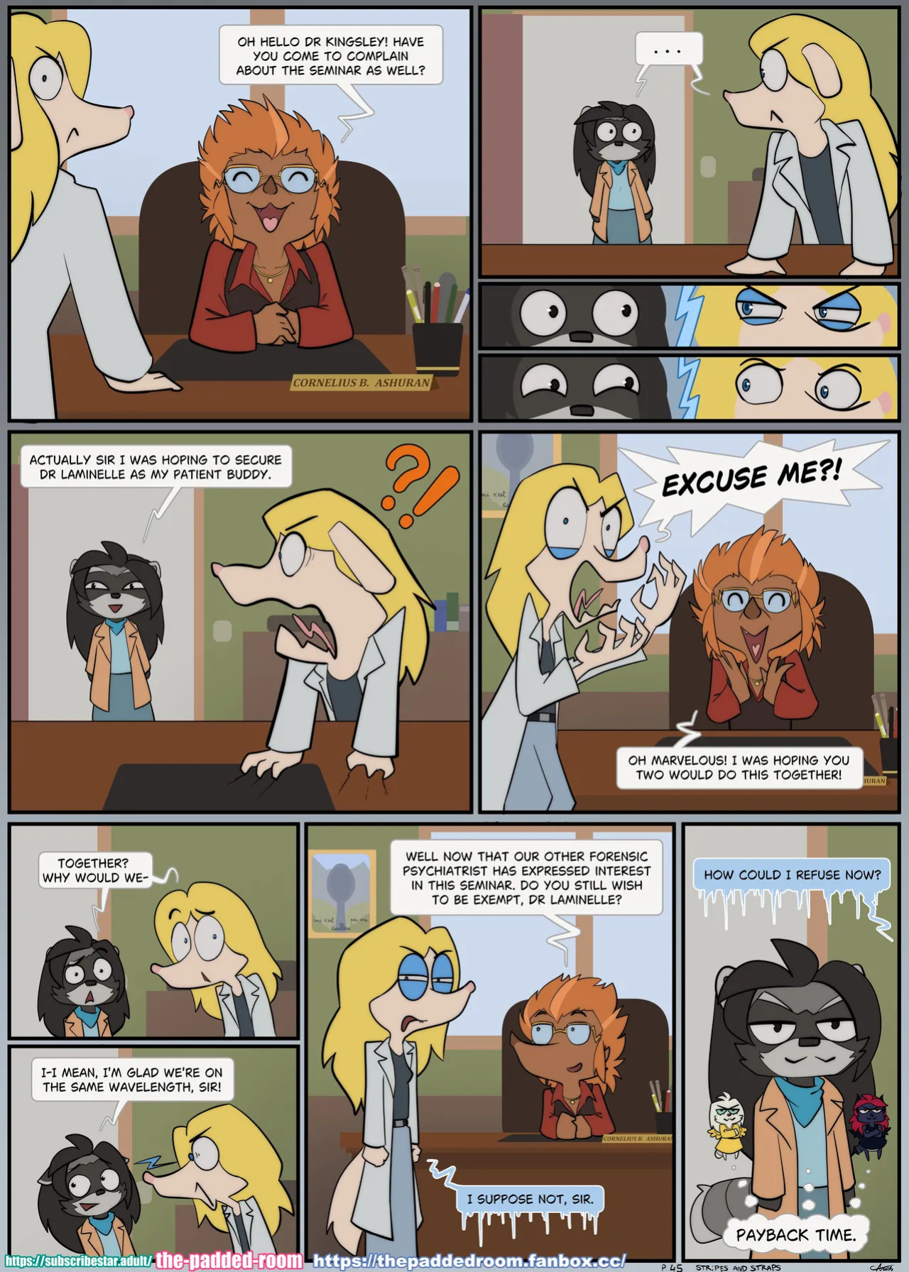 [The Padded Room - Carotte666] - Stripes and Straps (Ongoing) [+ Extras]