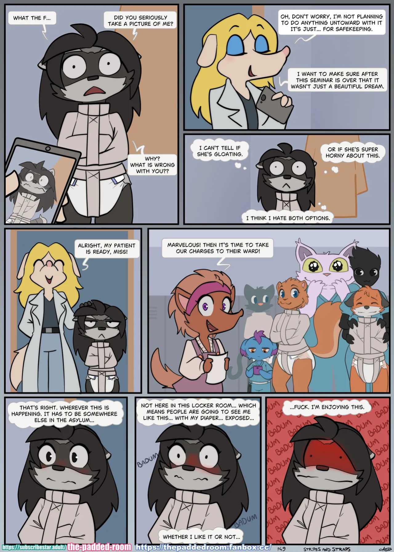 [The Padded Room - Carotte666] - Stripes and Straps (Ongoing) [+ Extras]