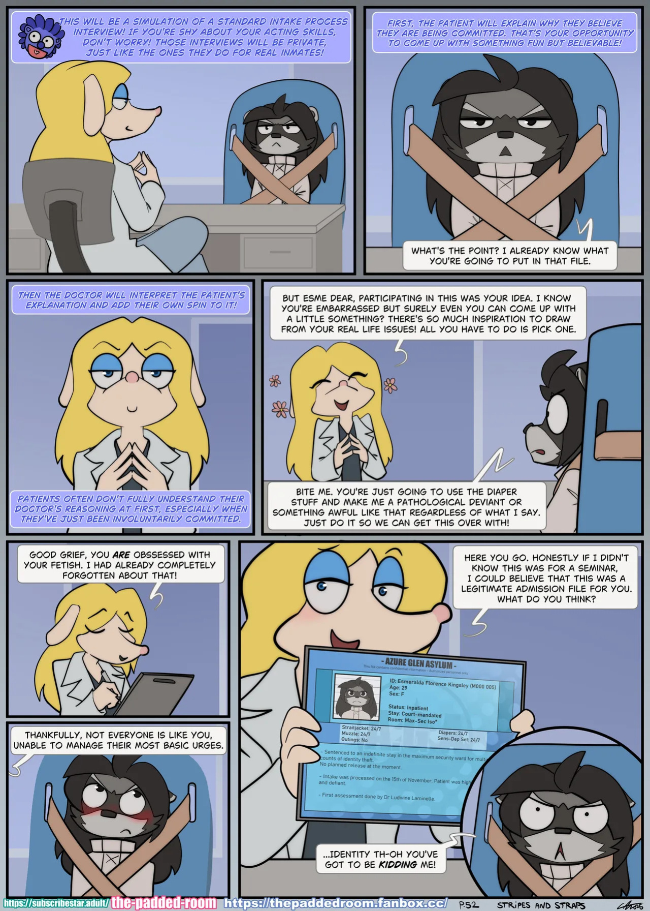 [The Padded Room - Carotte666] - Stripes and Straps (Ongoing) [+ Extras]