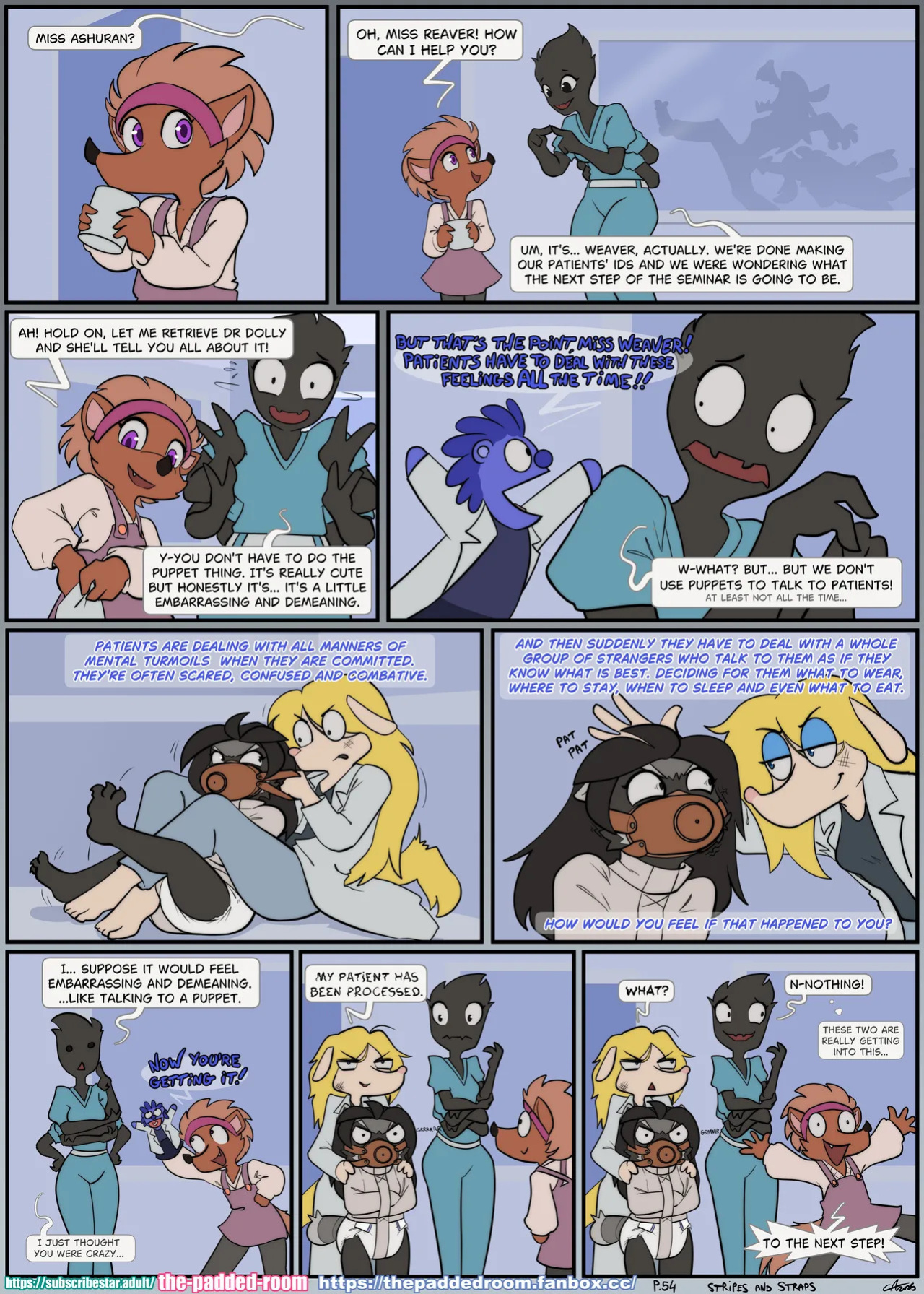 [The Padded Room - Carotte666] - Stripes and Straps (Ongoing) [+ Extras]