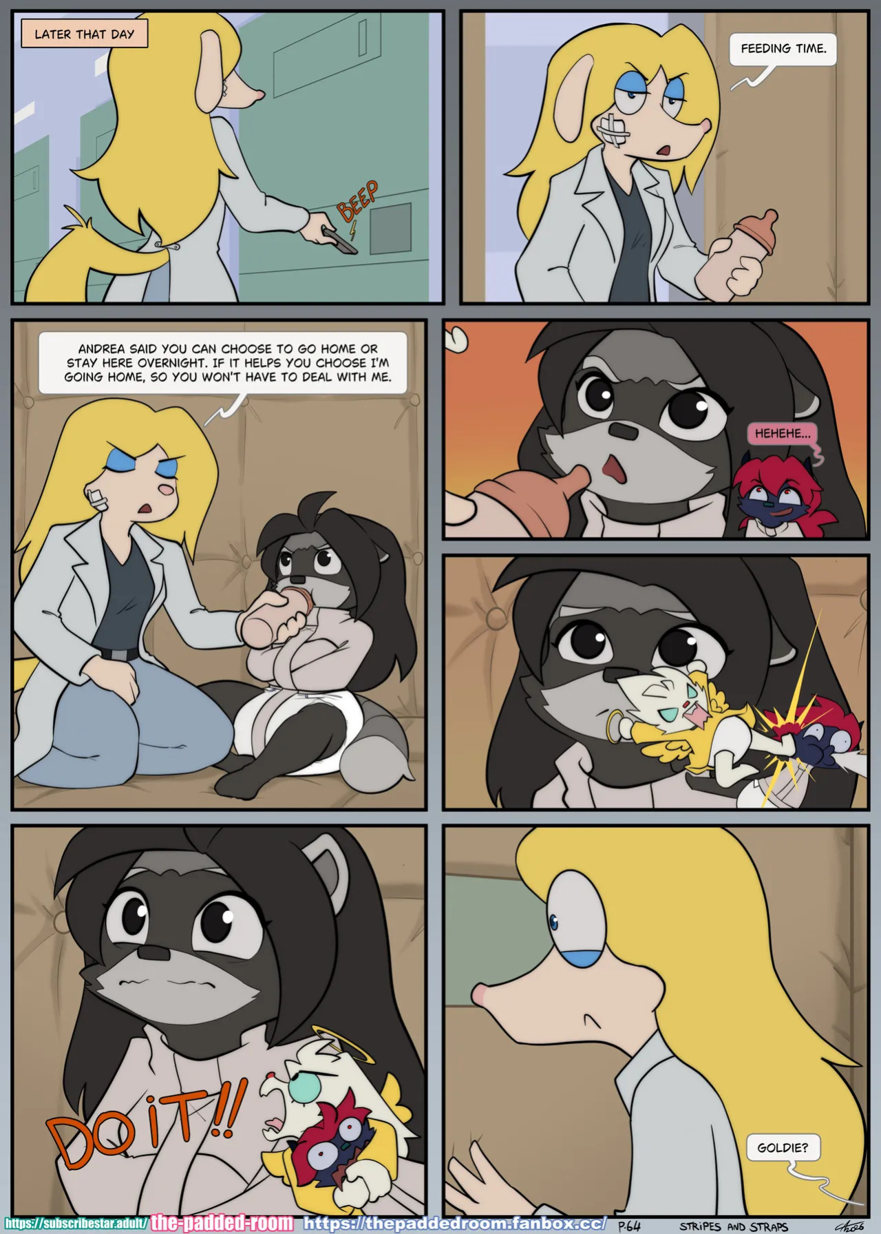 [The Padded Room - Carotte666] - Stripes and Straps (Ongoing) [+ Extras]