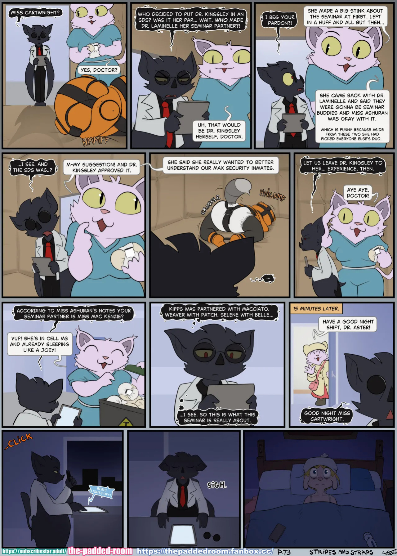 [The Padded Room - Carotte666] - Stripes and Straps (Ongoing) [+ Extras]
