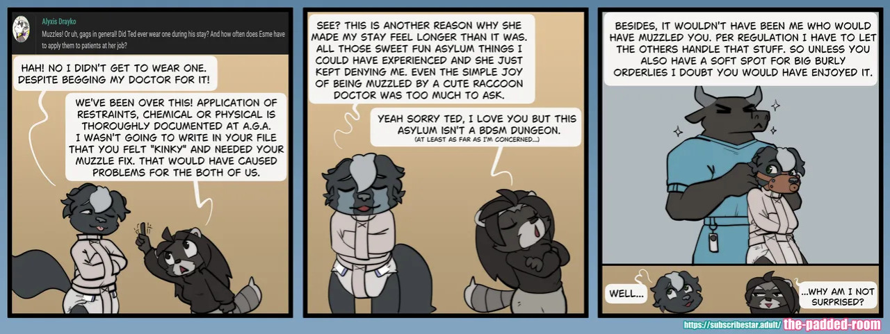 [The Padded Room - Carotte666] - Stripes and Straps (Ongoing) [+ Extras]