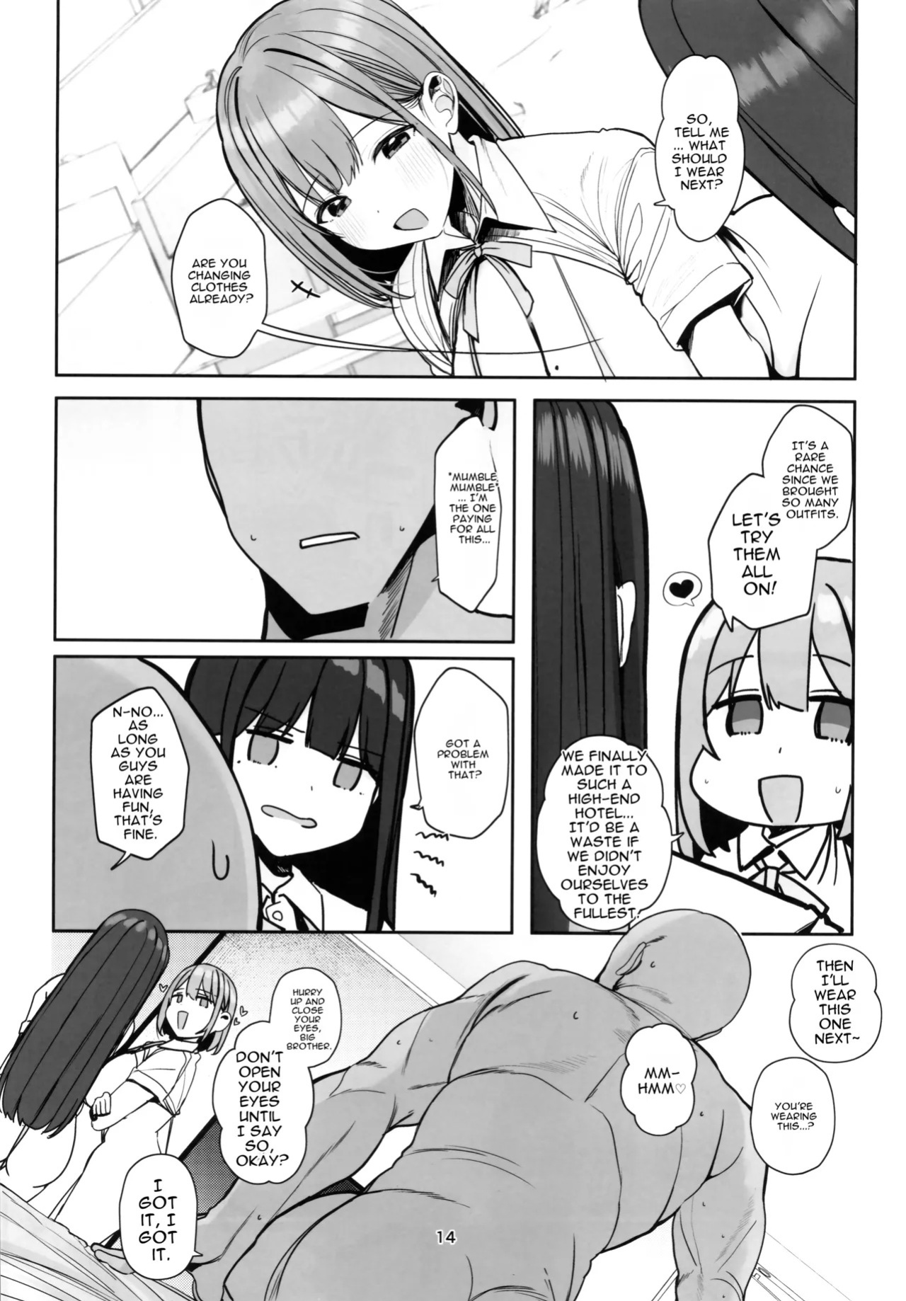 [Rouka] Which one do you want… big brother? [English]