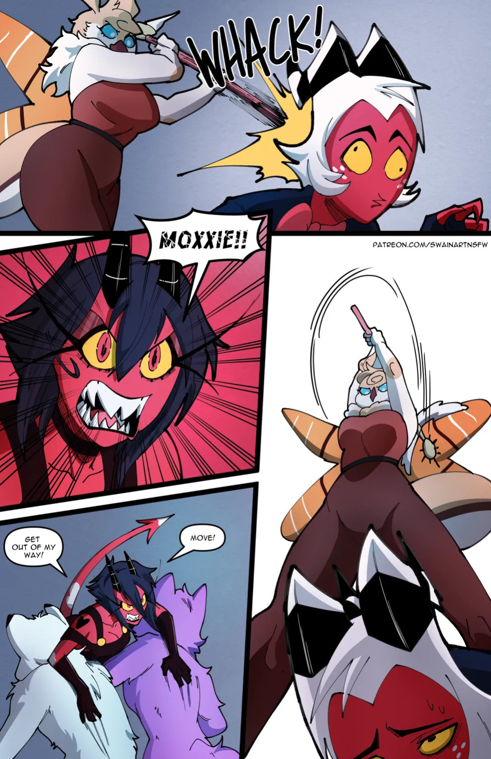 [SwainArt] Helluva Trio 2 (Ongoing)