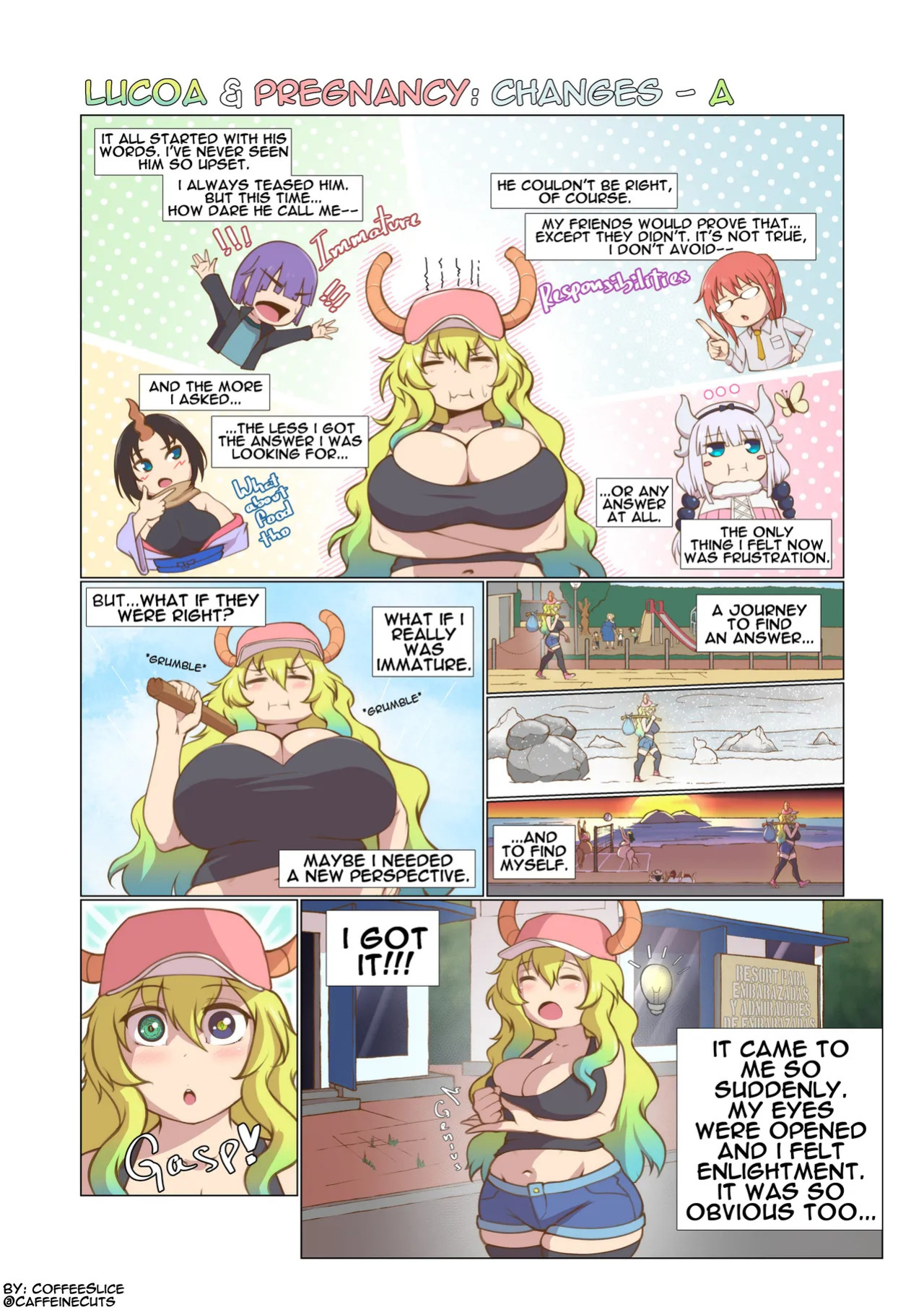 [CoffeeSlice] Lucoa & Pregnancy (Miss Kobayashi's Dragon Maid)