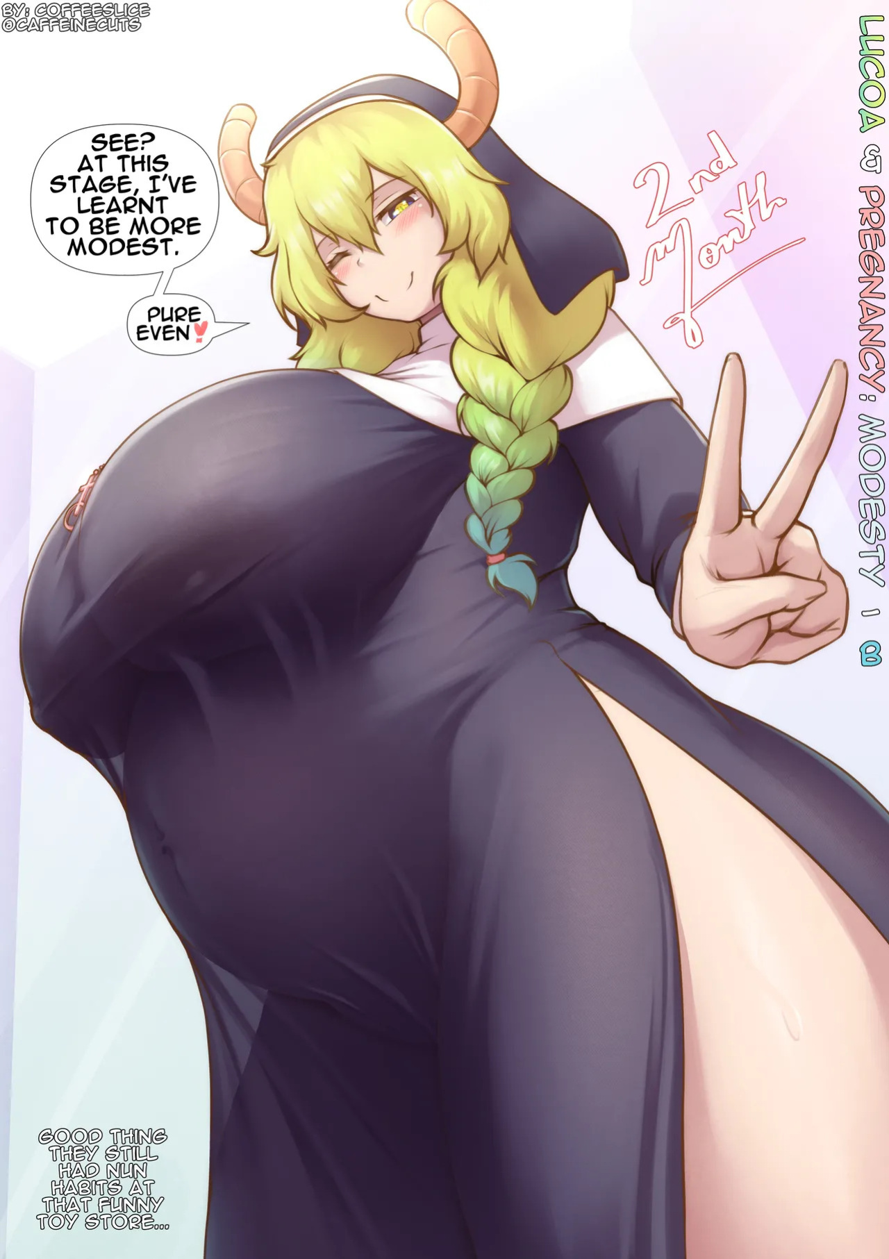 [CoffeeSlice] Lucoa & Pregnancy (Miss Kobayashi's Dragon Maid)