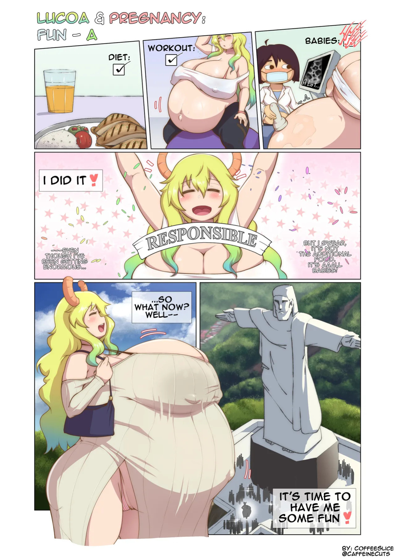 [CoffeeSlice] Lucoa & Pregnancy (Miss Kobayashi's Dragon Maid)