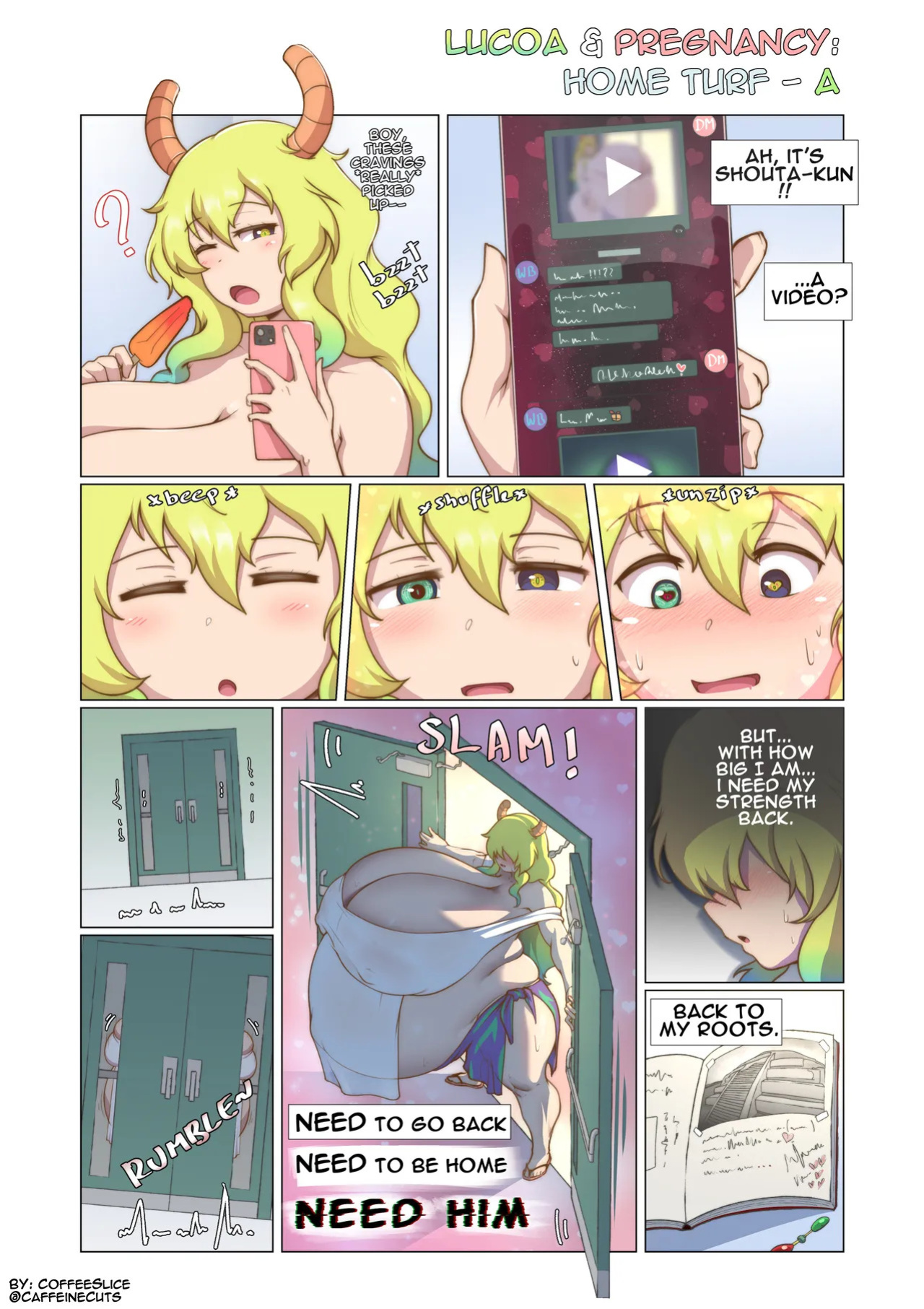 [CoffeeSlice] Lucoa & Pregnancy (Miss Kobayashi's Dragon Maid)