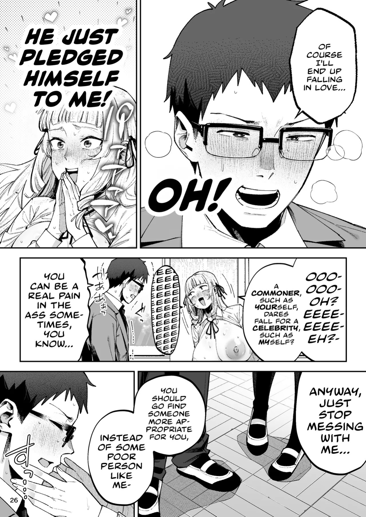[Gagarin Kichi, Papicolo] Go For It! You Stupid, Sexy Young Lady! | Soreyuke, Ero Baka Ojou-sama! ~Celeb no Watashi ga Dekachin Shomin wo Tegome ni Suru no wa Touzen desu!~