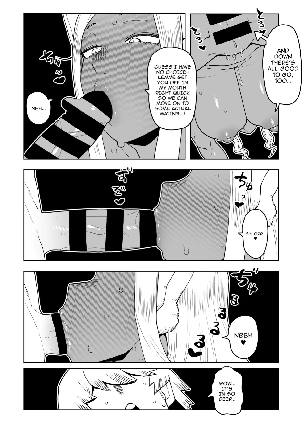 [Oekaki Kaki] Teisou Gyakuten Mono Mirko no Baai Sono 2 / Inverted Morality Hero Academia ~ Mirko's Case 2 (Boku no Hero Academia) [English] {Doujins.com}