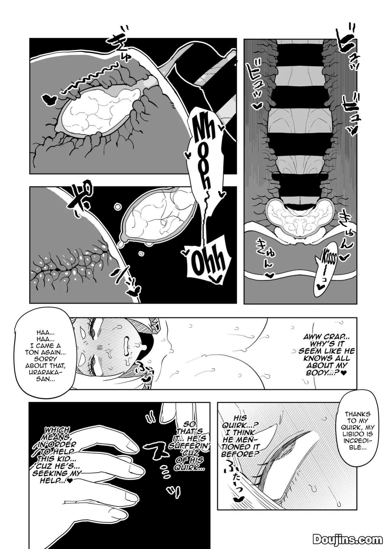[Oekaki Kaki] Teisou Gyakuten Mono IF Uraraka Ochako no Baai / Inverted Morality Hero Academia ~ IF Uraraka Ochako's Case (Boku no Hero Academia) [English] {Doujins.com}