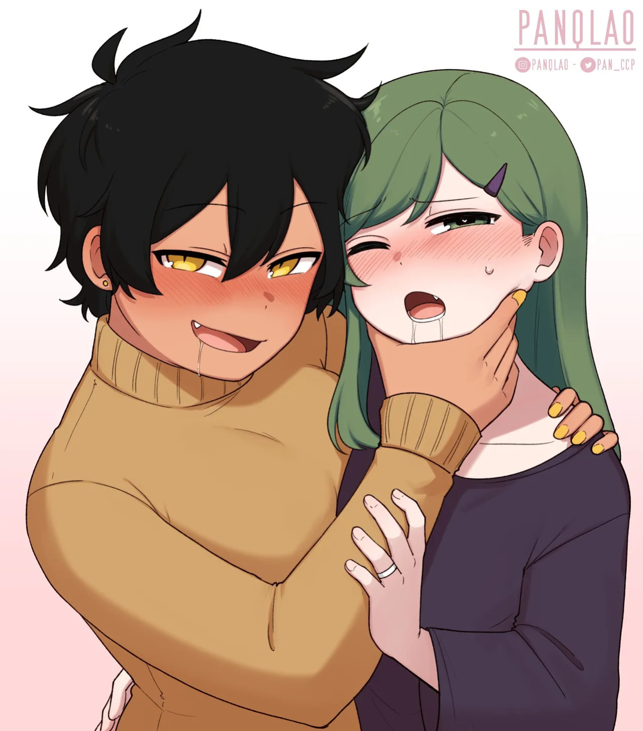 [PanQLAO] Threesome (My Senpai is Annoying!)