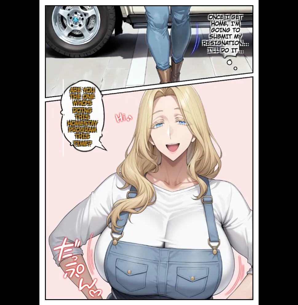 Home stay sakino bakunyuu blonde bijyouni mesuushi cosde yuwakusarete ittchalove tanetsuke seikatsu 1-2 + kakioroshi epilogue (AI) [MTL]