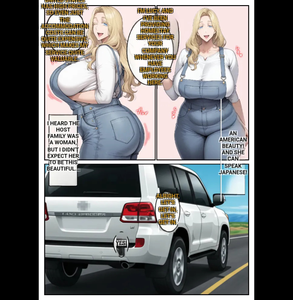 Home stay sakino bakunyuu blonde bijyouni mesuushi cosde yuwakusarete ittchalove tanetsuke seikatsu 1-2 + kakioroshi epilogue (AI) [MTL]