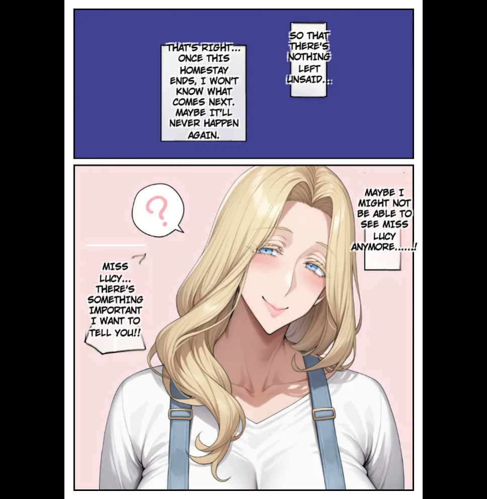Home stay sakino bakunyuu blonde bijyouni mesuushi cosde yuwakusarete ittchalove tanetsuke seikatsu 1-2 + kakioroshi epilogue (AI) [MTL]
