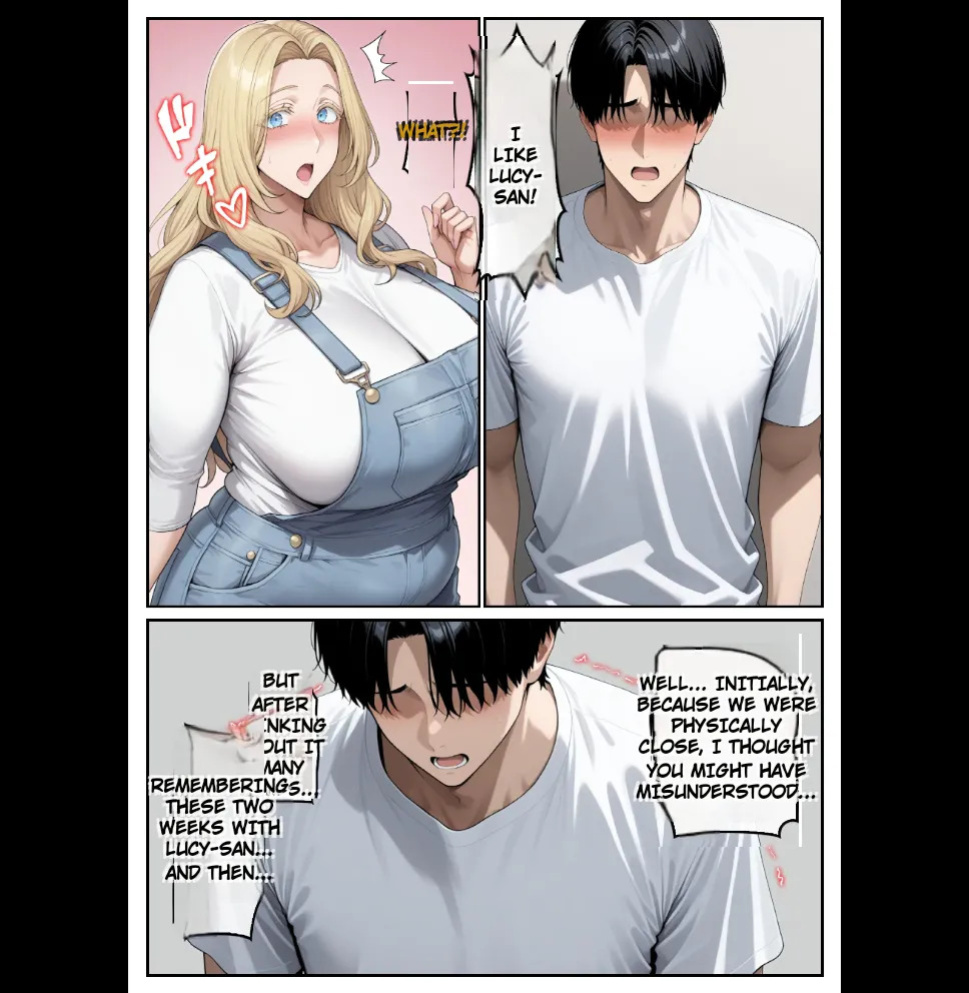 Home stay sakino bakunyuu blonde bijyouni mesuushi cosde yuwakusarete ittchalove tanetsuke seikatsu 1-2 + kakioroshi epilogue (AI) [MTL]
