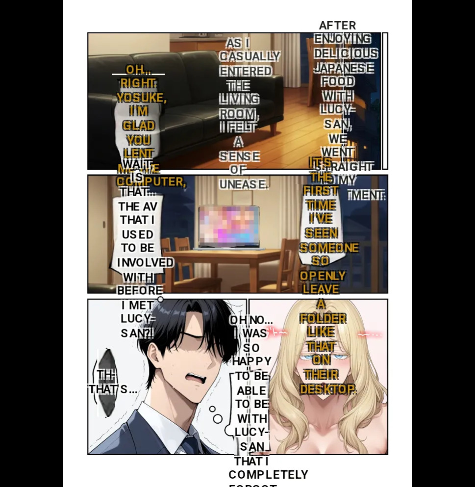 Home stay sakino bakunyuu blonde bijyouni mesuushi cosde yuwakusarete ittchalove tanetsuke seikatsu 1-2 + kakioroshi epilogue (AI) [MTL]