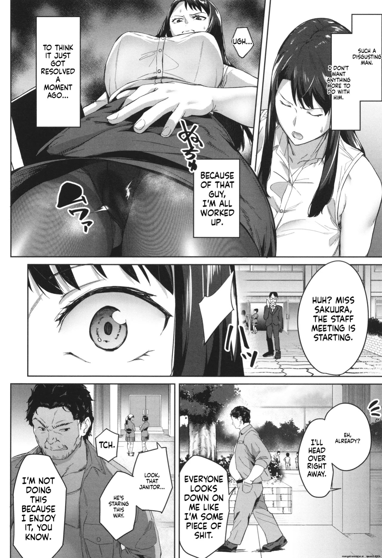 Otosareta Kyoushi File.Baka Chichi Kuso Kyoushi no Hame Douga 1 - 2 + after life (MTL)