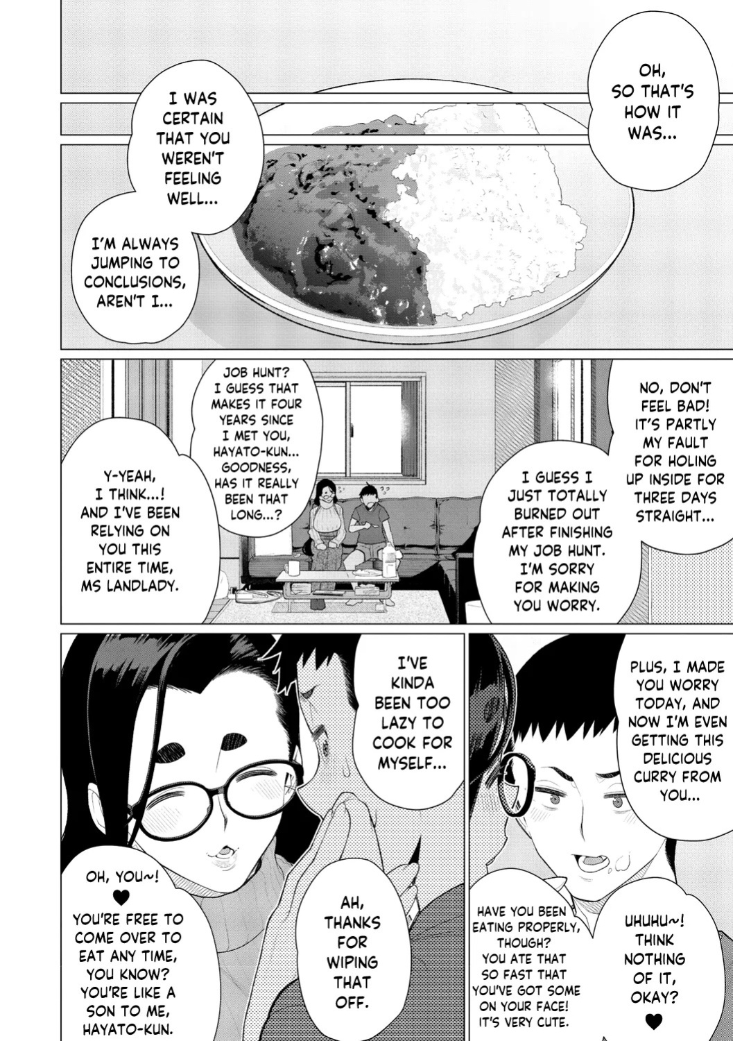[Minamida USuke] Boku no Houman Ooya-san | My Luscious Landlady (COMIC HOTMiLK Koime Vol. 43) [English] [skibidibenki] [Digital]