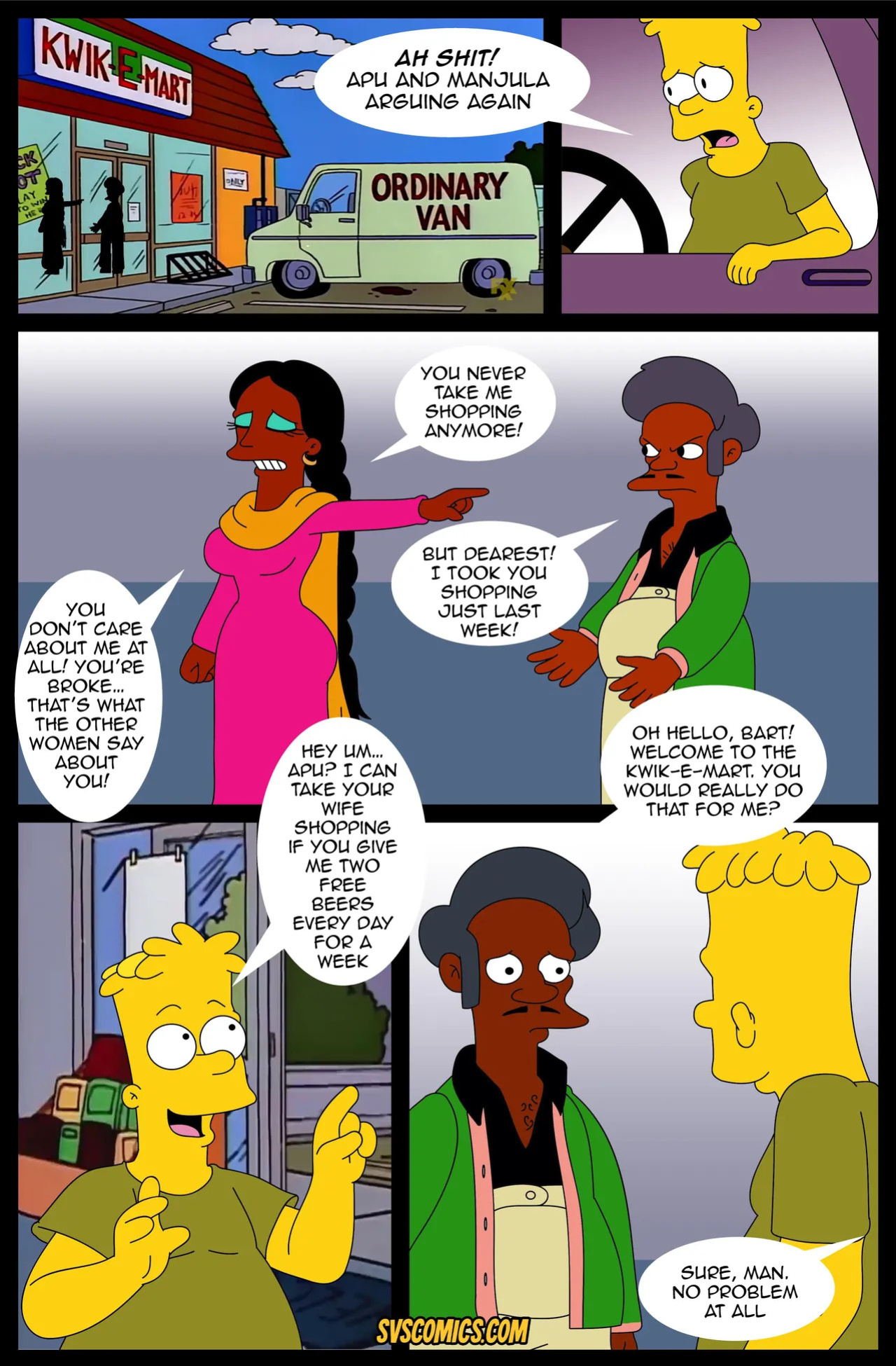 Manjula's Little Secret (The Simpsons) [SVSComics] [Ongoing]